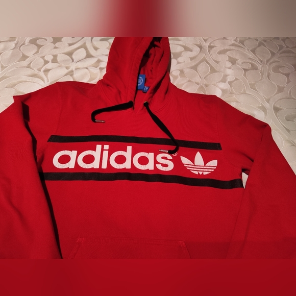 Adidas red hoodie - Picture 5 of 8